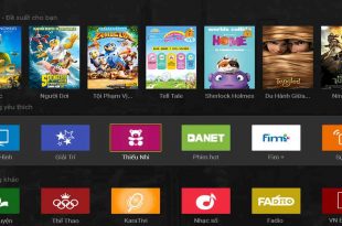 giao diện trang Home mới lạ, tiện nghi